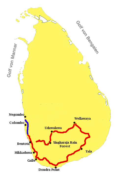 Cycling Route Map